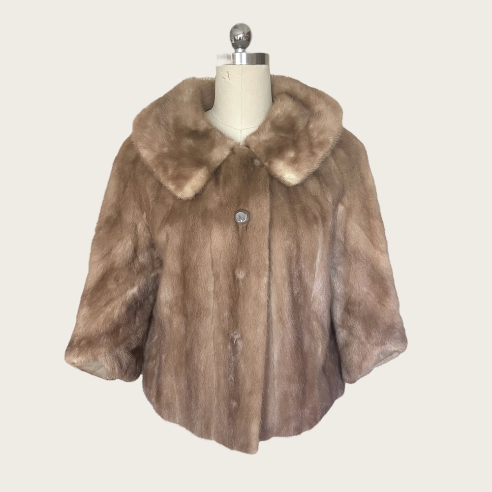 Vintage Mink Fur Coat